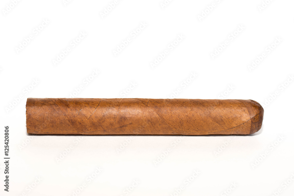 Cigar on white background Cigar on white background