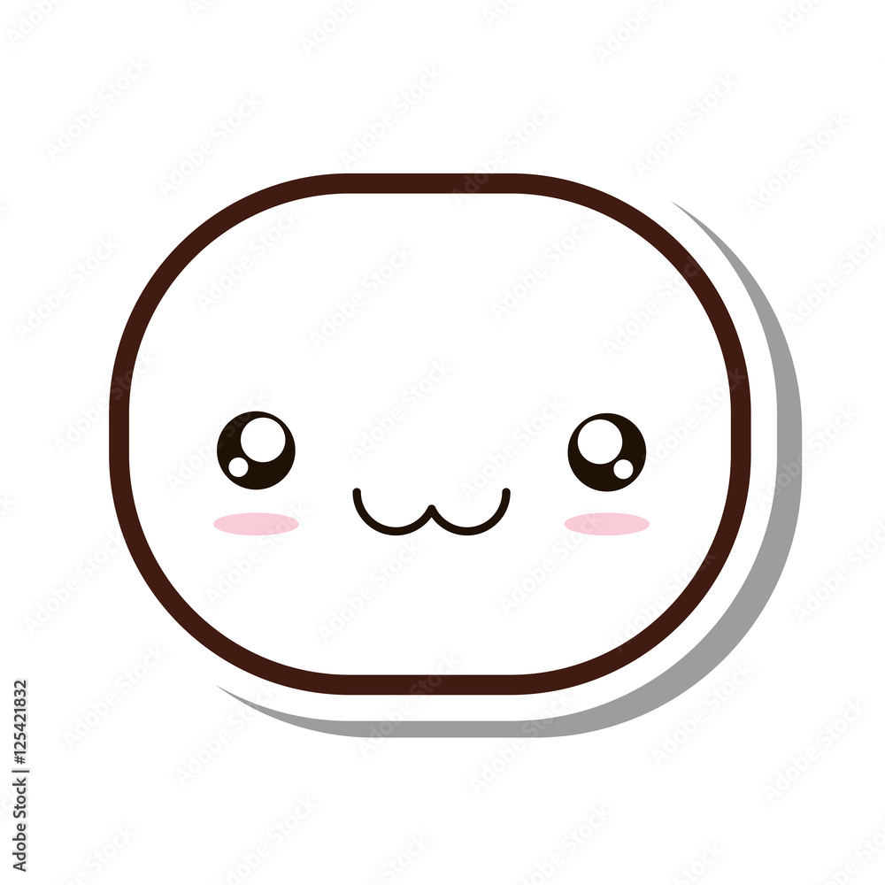 kawaii face emogy isolated icon vector illustration design kawaii face emogy isolated icon vector illustration design