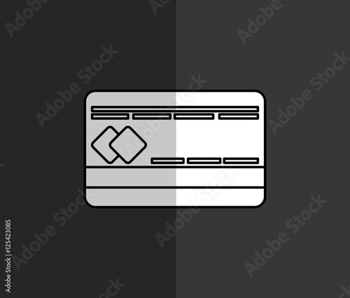 credit card icon vector illustration graphic design