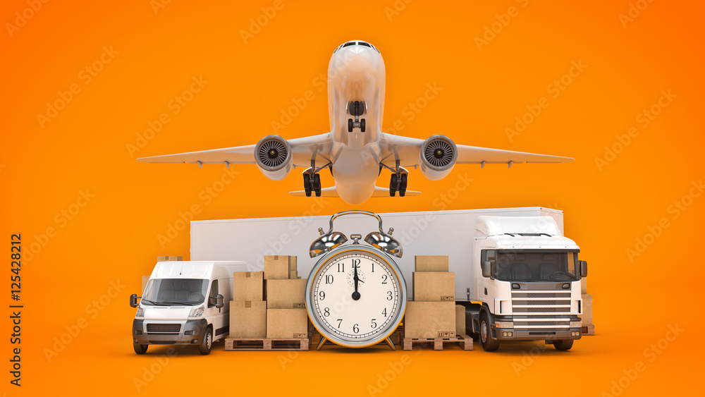 world wide cargo transport concept. 3d rendering world wide cargo transport concept. 3d rendering