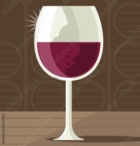 glass of wine