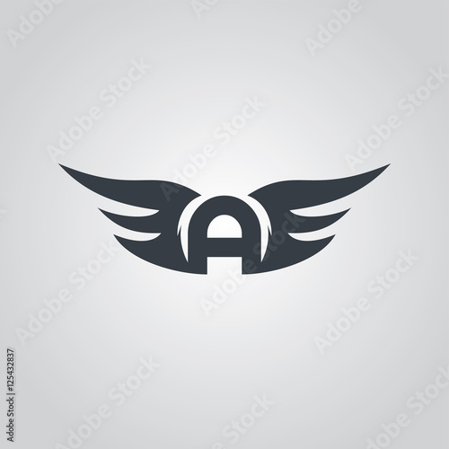 aviator symbol logo logotype theme