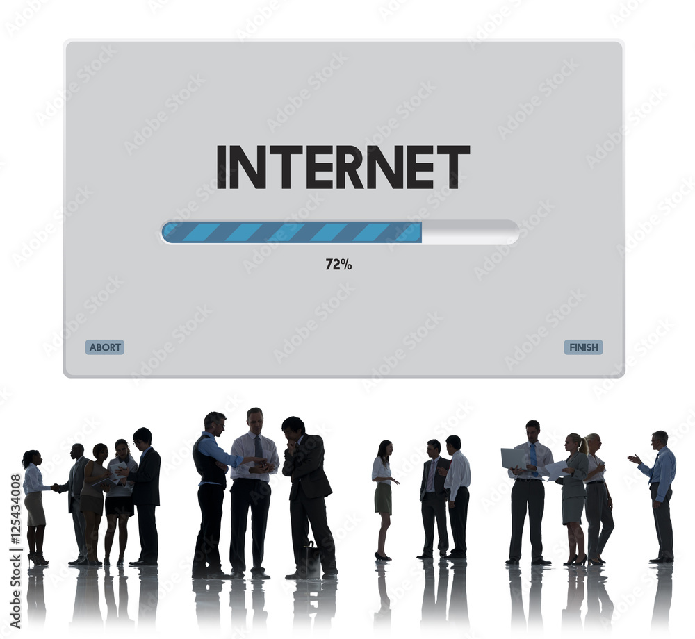 Network Software Upgrade Technology Concept Network Software Upgrade Technology Concept