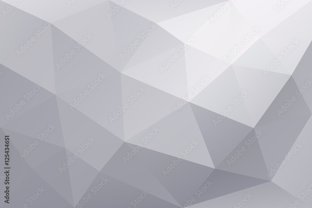 Grey abstract polygonal style Grey abstract polygonal style