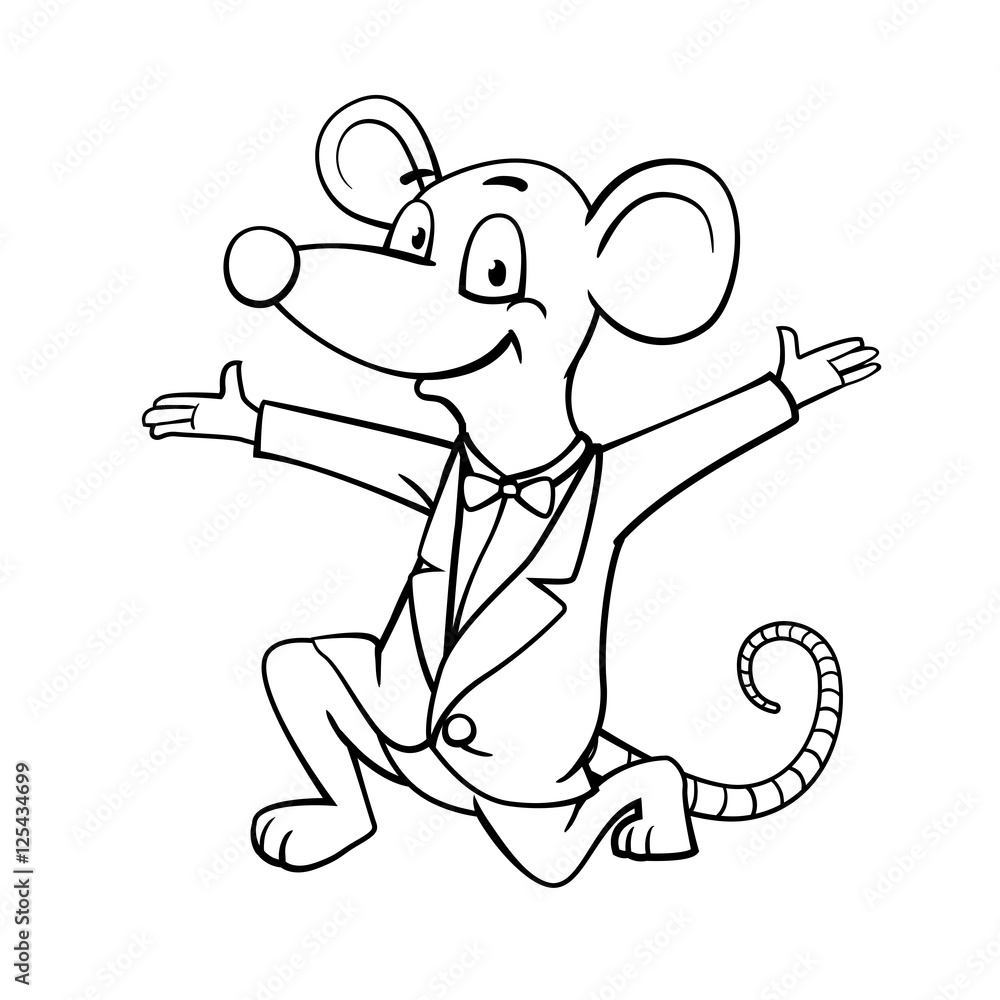 Congrats rat in tuxedo suit Congrats rat in tuxedo suit
