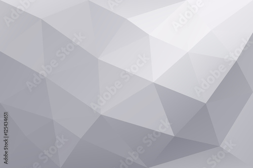 Grey abstract polygonal style © TAW4