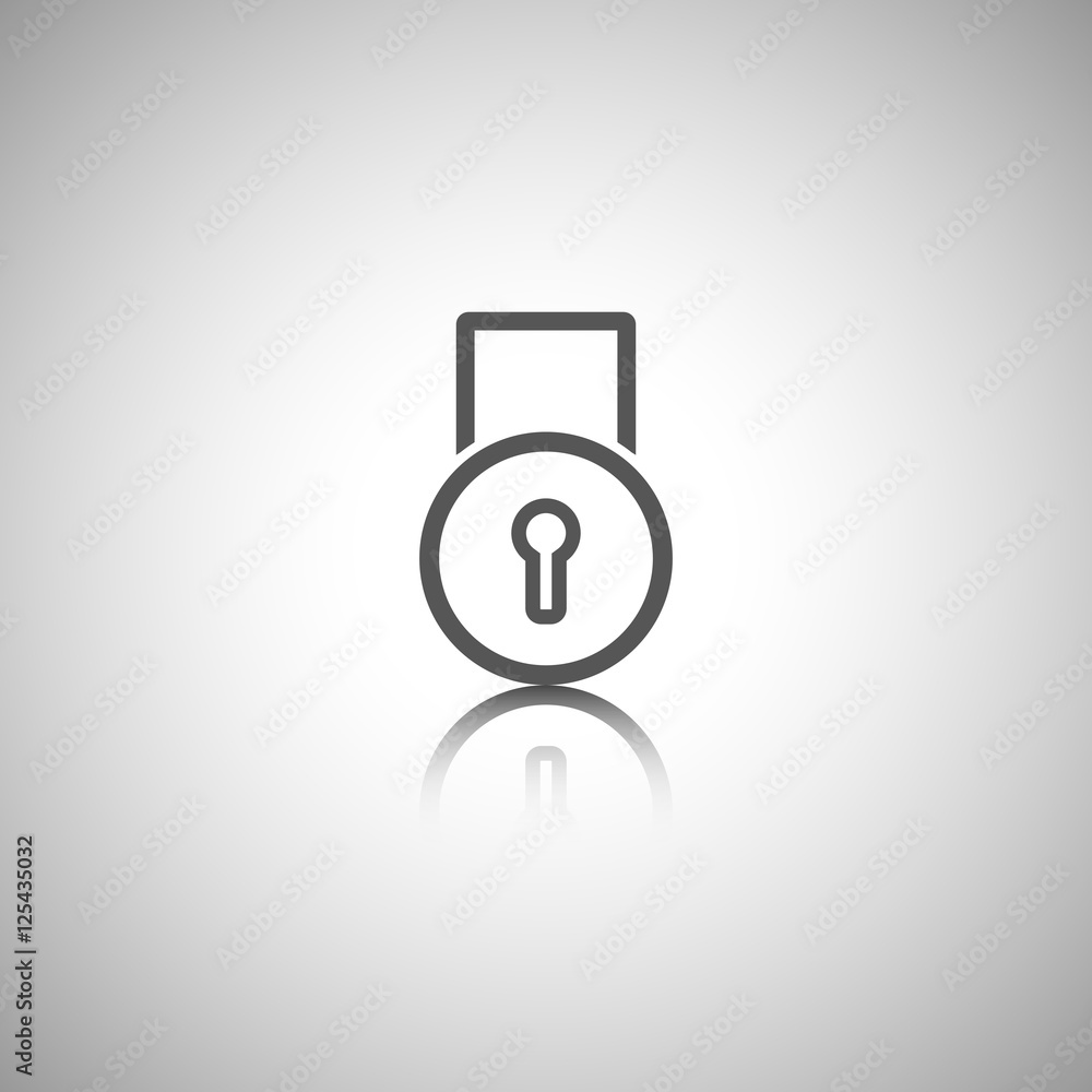 Abstract element for design - safety vector icon Abstract element for design - safety vector icon