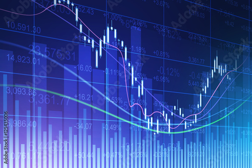 Stock exchange concept