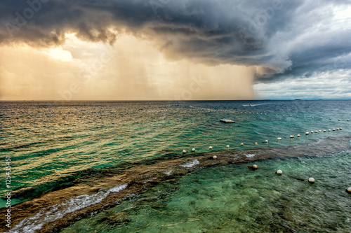 the thunder storms in Lapu Lapu city photo