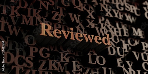 Reviewed - Wooden 3D rendered letters/message. Can be used for an online banner ad or a print postcard.