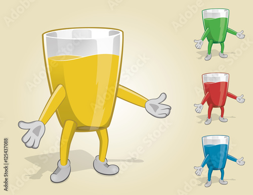 Glass Shows Empty Hands