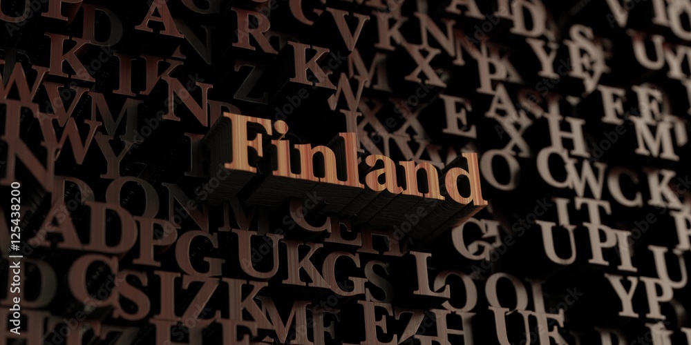 Finland - Wooden 3D rendered letters/message. Can be used for an online banner ad or a print postcard. Finland - Wooden 3D rendered letters/message. Can be used for an online banner ad or a print postcard.