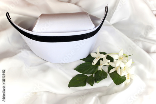 Nurse hat and Millingtonia flowers
