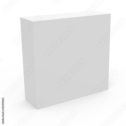 thin blank template box model © HstrongART