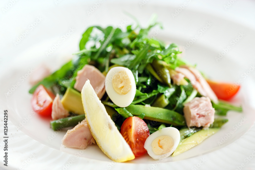 salad with tuna salad with tuna