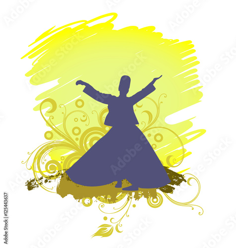 Turkish Dancer, Silhouette 