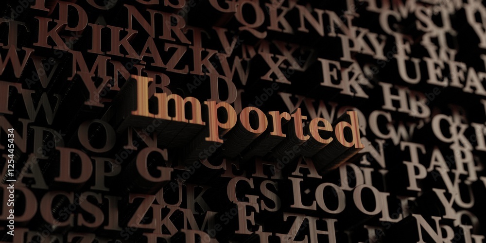 Imported - Wooden 3D rendered letters/message. Can be used for an online banner ad or a print postcard. Imported - Wooden 3D rendered letters/message. Can be used for an online banner ad or a print postcard.
