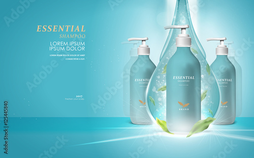 facial cleaner container