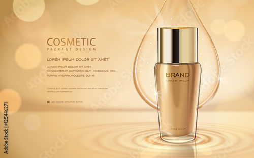 Cosmetic ads template