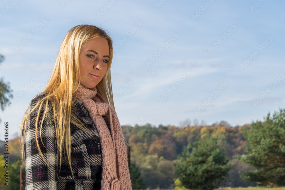 Smiling blonde girl. Portrait of happy cheerful beautiful young Smiling blonde girl. Portrait of happy cheerful beautiful young