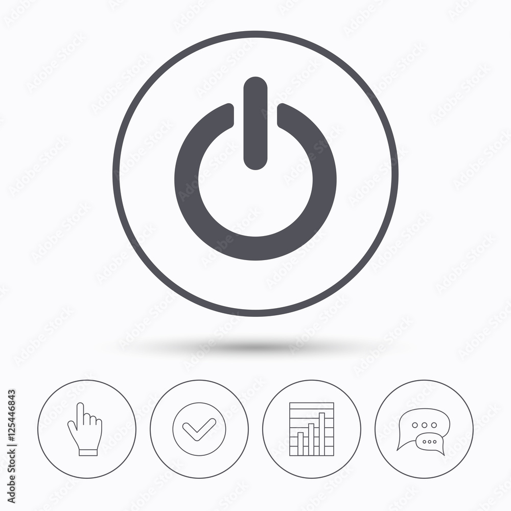 On, off power icon. Energy switch sign. On, off power icon. Energy switch sign.