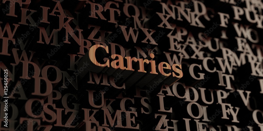 Carries - Wooden 3D rendered letters/message. Can be used for an online banner ad or a print postcard. Carries - Wooden 3D rendered letters/message. Can be used for an online banner ad or a print postcard.