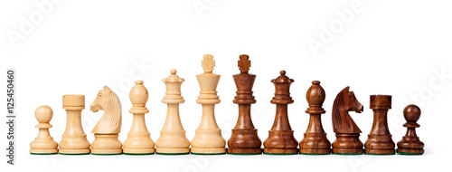 Tableau sur toile chess pieces
