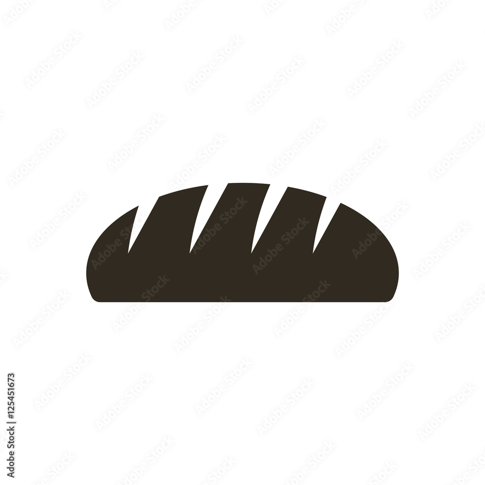 Bread icon vector Bread icon vector