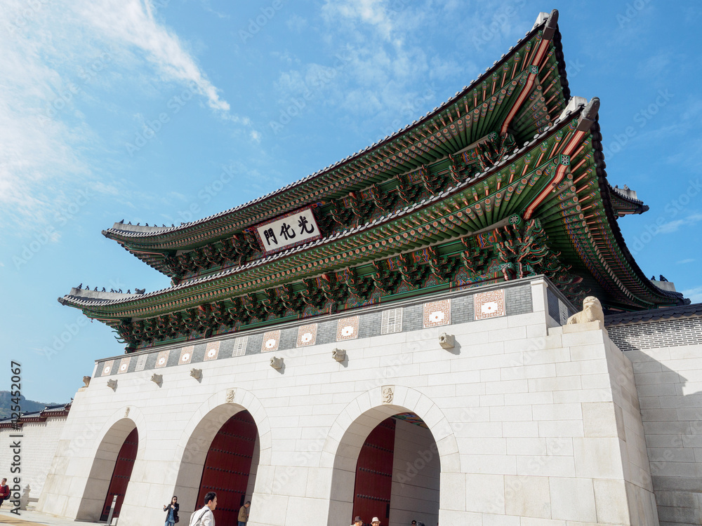 Gyeongbokgung Palace in Seoul, South Korea Gyeongbokgung Palace in Seoul, South Korea