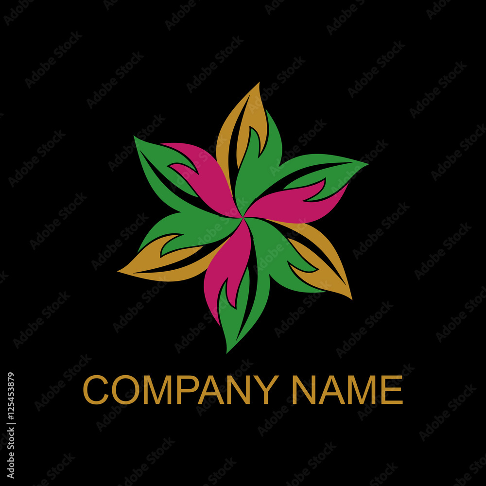 flower logo flower logo
