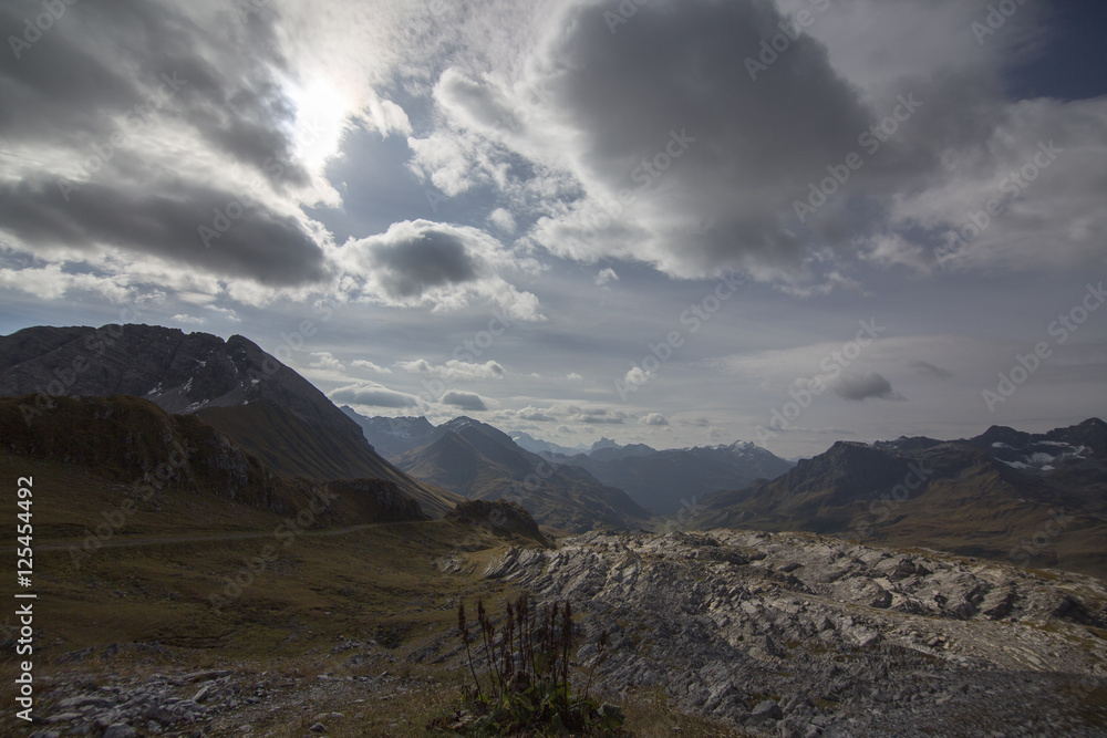 Alpen im Herbst