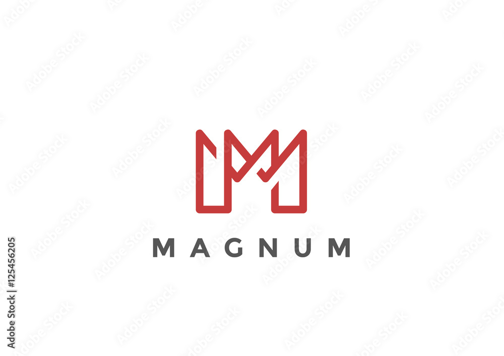 Letter M Logo Monogram vector Linear Business Luxury Fashion Letter M Logo Monogram vector Linear Business Luxury Fashion