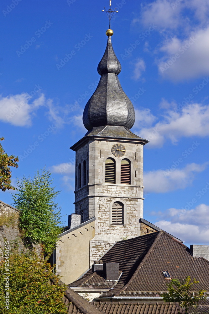 Fototapeta premium Altstadt von STOLBERG mit Kirche St. Lucia ( bei Aachen - NRW )
