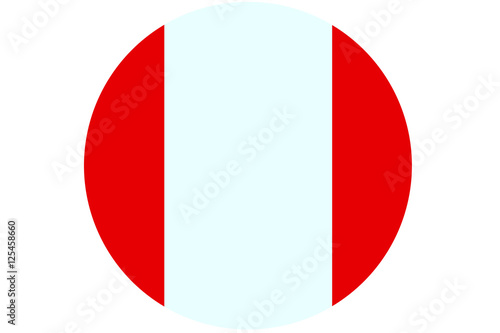 Peru flag ,Peru national flag illustration symbol.