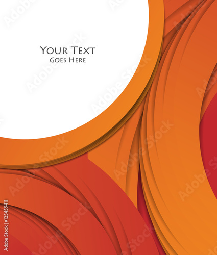 Bright vector background. Wavy lines, elements for design. Vector elements for presentations, brochures, annual reports. Eps10