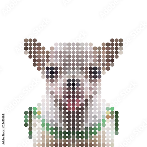 Chihuahua dot pixel