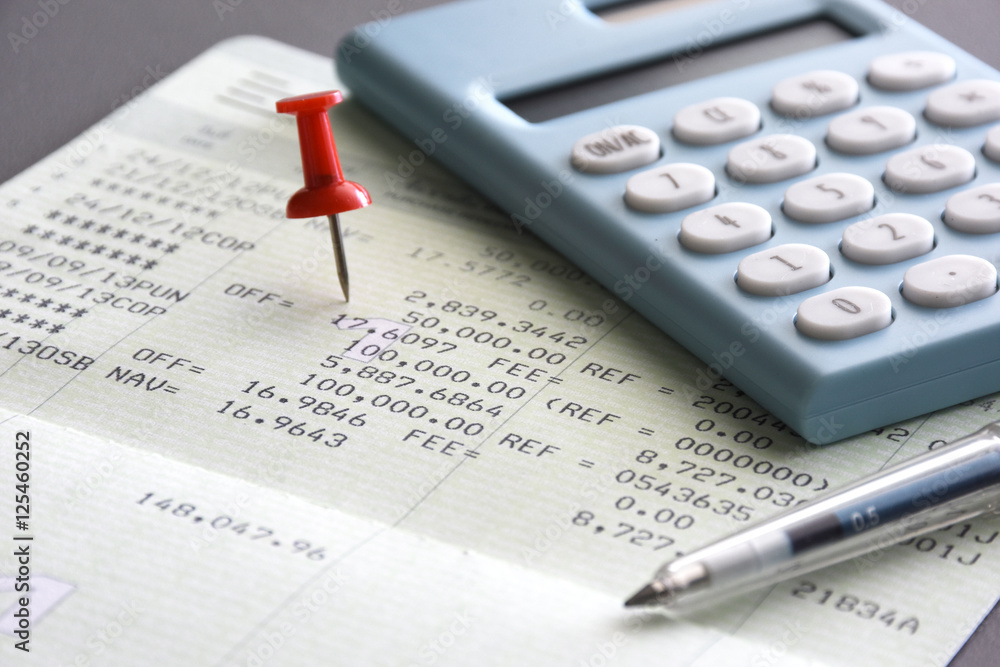 Saving Account Book and Statement from Bank for Business Finance Loan Saving Account Book and Statement from Bank for Business Finance Loan