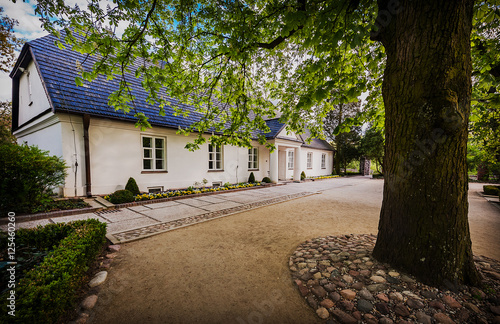 Obraz na płótnie Dom Fryderyka Chopin w Żelazowej Woli w salonie