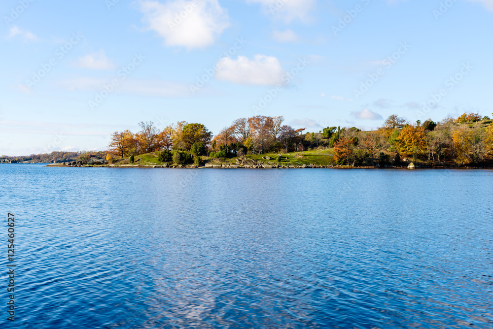 Blekinge archipelago in southern Sweden just outside Jarnavik, Ronneby, in fall. Blekinge archipelago in southern Sweden just outside Jarnavik, Ronneby, in fall.