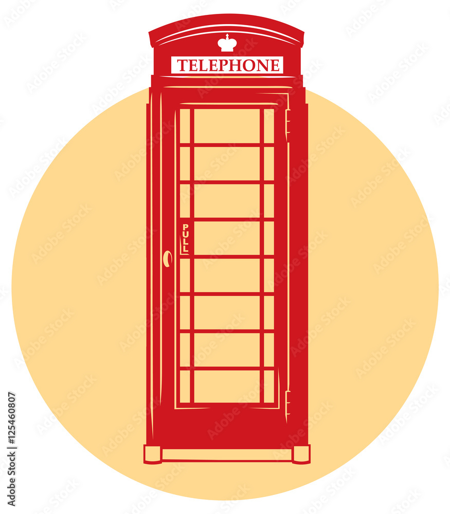 London telephone booth London telephone booth