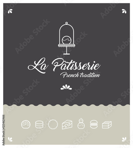 identité graphique, identité visuelle, logo, marque, pâtisserie, pâtissier, nourriture, chouquette, gâteau
