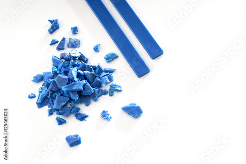 Fotografi Different regrind polymers