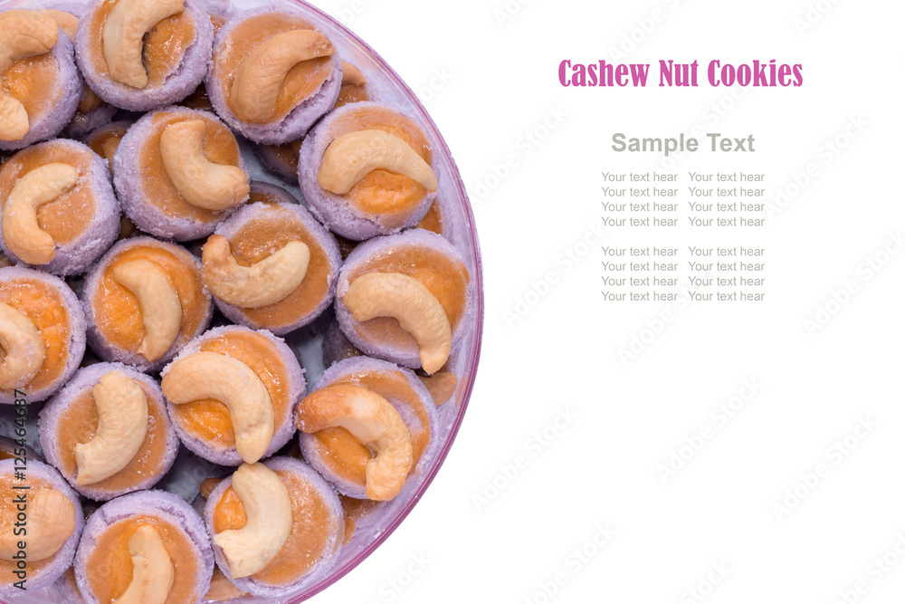 Cashew nut cookies Cashew nut cookies