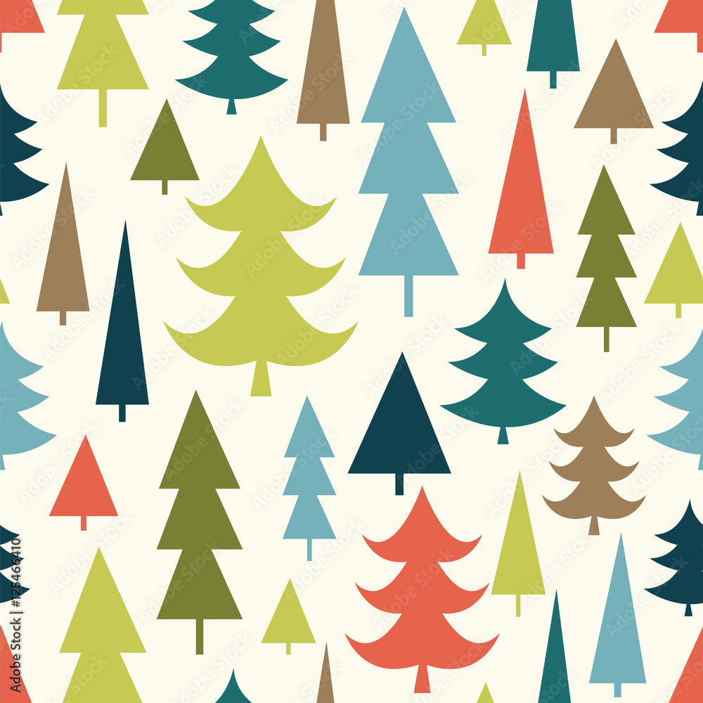 retro christmas tree pattern retro christmas tree pattern