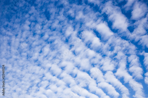 Cirrocumulus Wolken über Ostfriesland photo