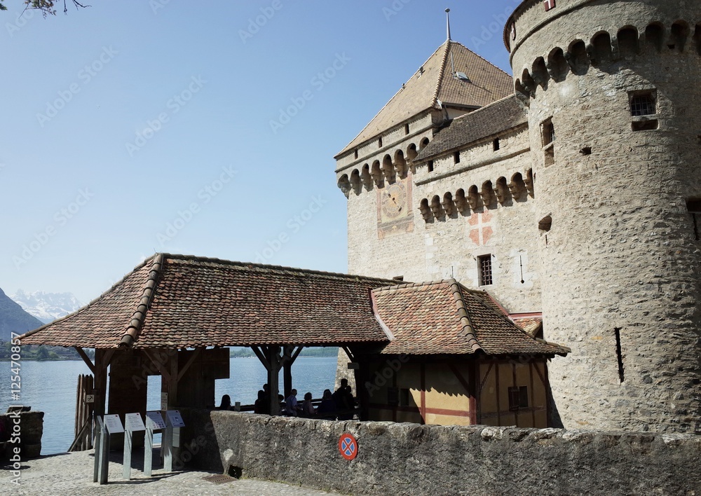 Obraz premium シヨン城