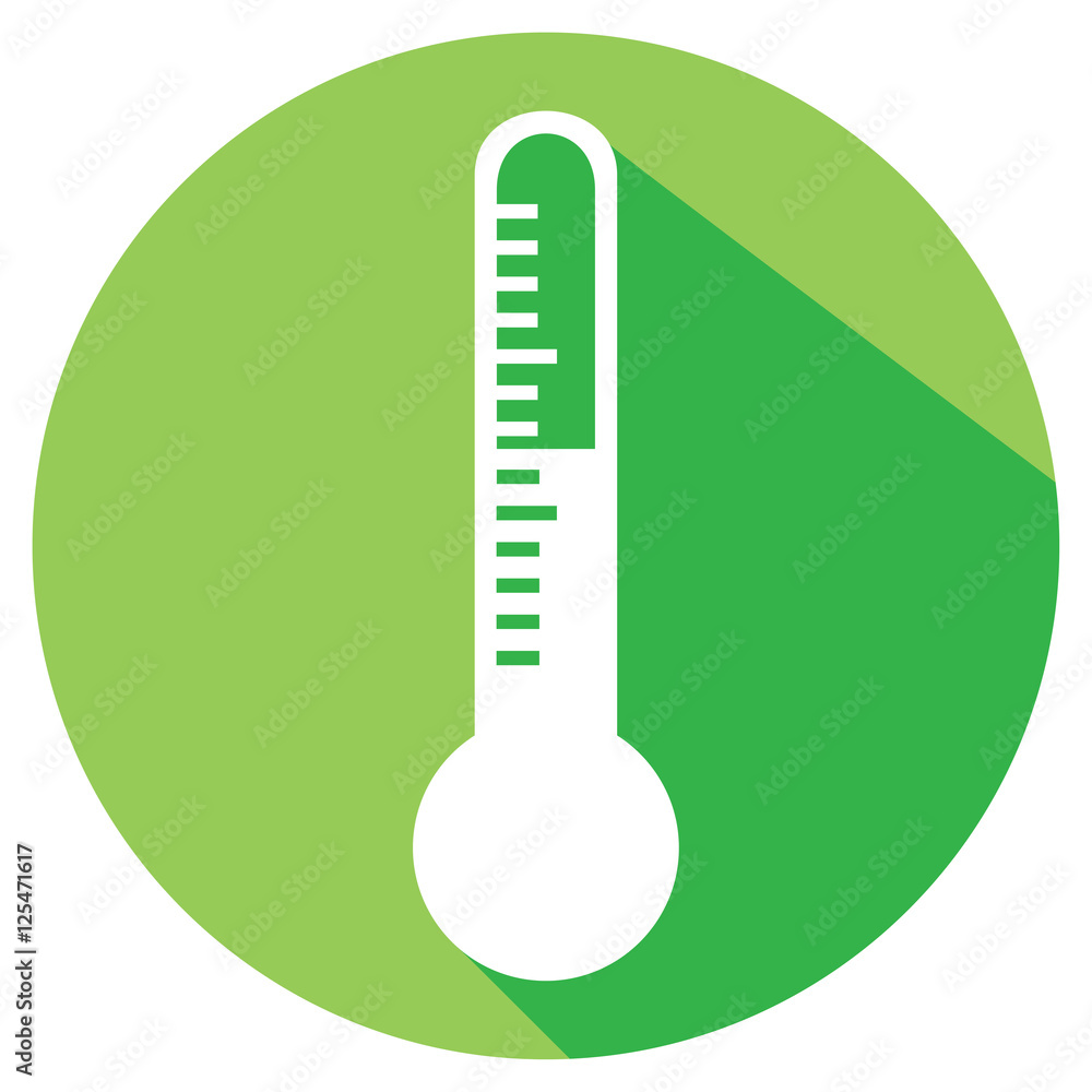 thermometer flat icon