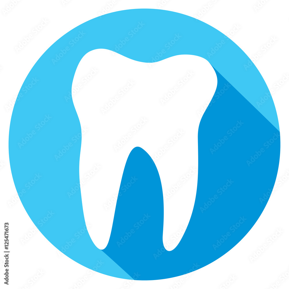 tooth flat icon