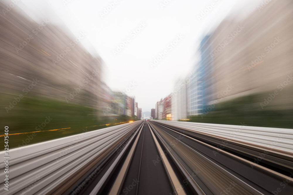 Speed motion in urban highway road tunnel Speed motion in urban highway road tunnel
