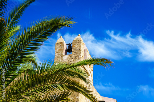 The belfry of Mother Church.La Chiesa Madre, San Vito Lo Capo in